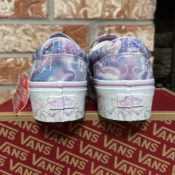 Vans Classic slip on stacked Butterfly Dreams - Picture 4 of 8